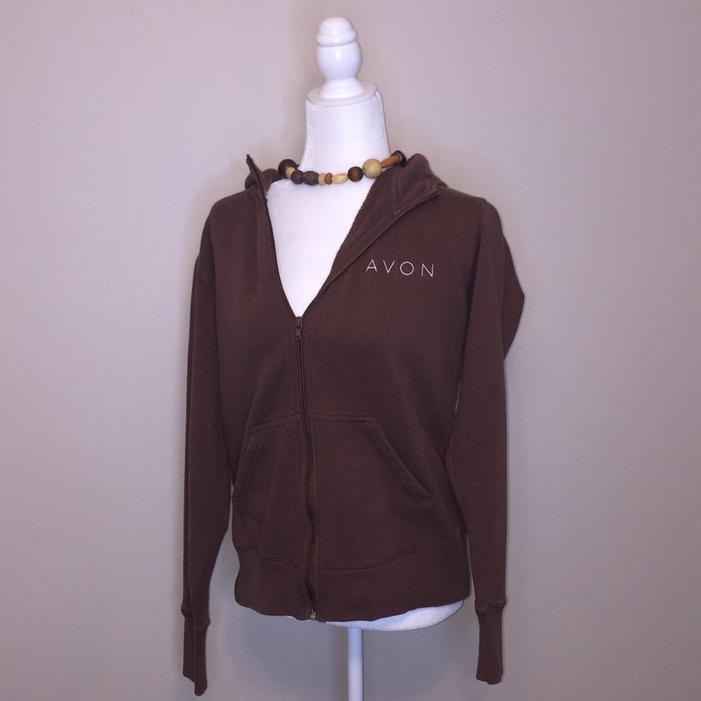 Avon Hoodie, Brown, Women's Size L